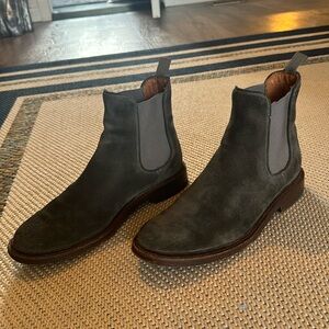 Frye Grey Suede Ankle boots